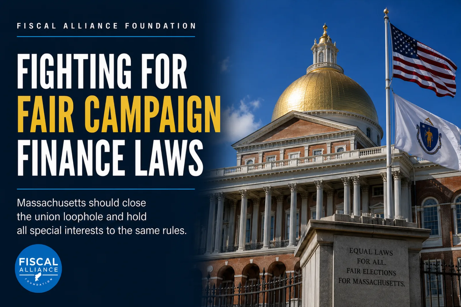 Cover of Fighting for fair campaign finance laws