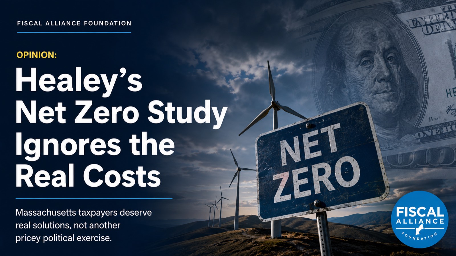 Foundation calls on Healey administration to release withheld net-zero cost study