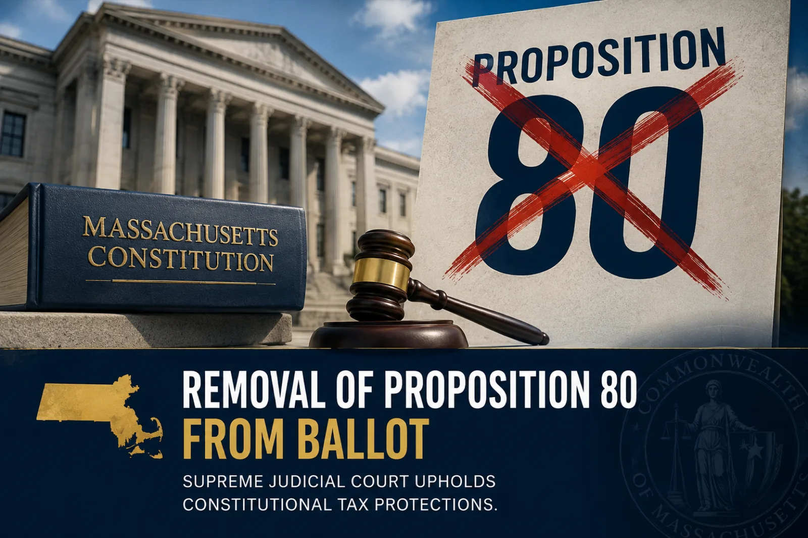 Cover of Removal of Proposition 80 from the ballot