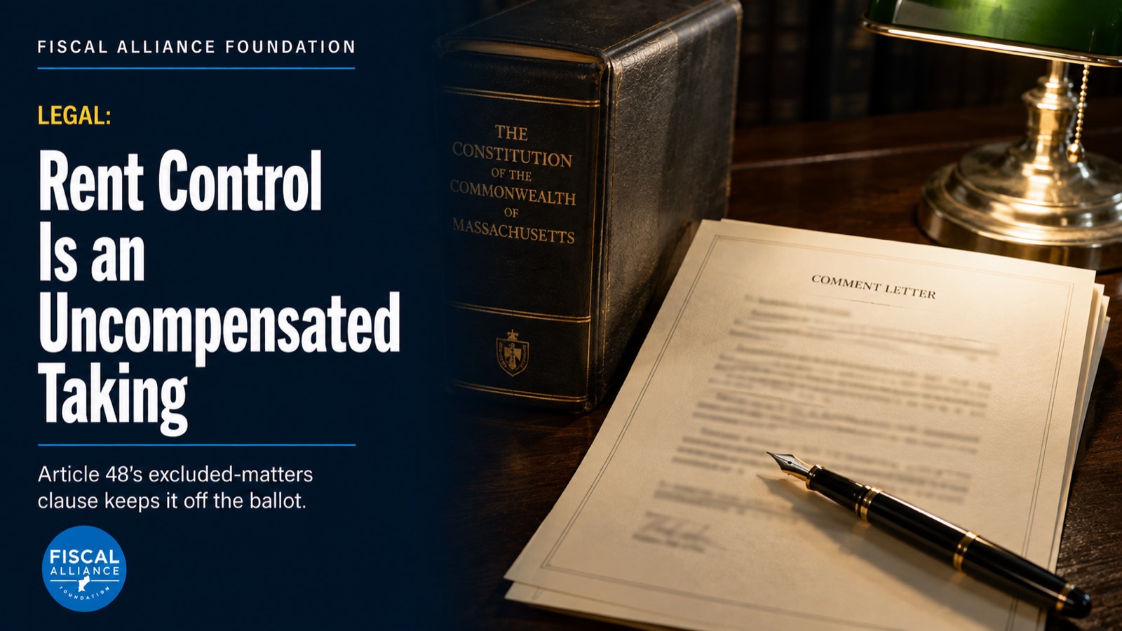 Foundation will oppose the 2026 government-imposed rent control ballot question