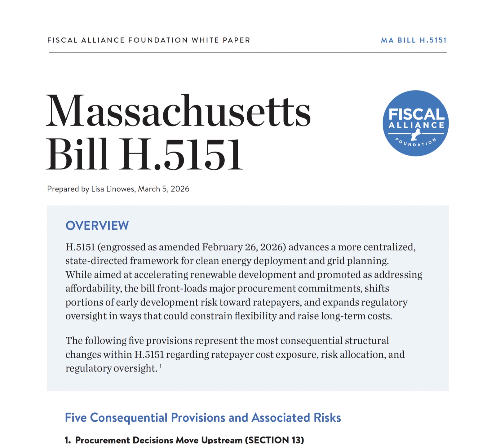 Cover of If the House energy bill “won't do much,” why is it so risky?